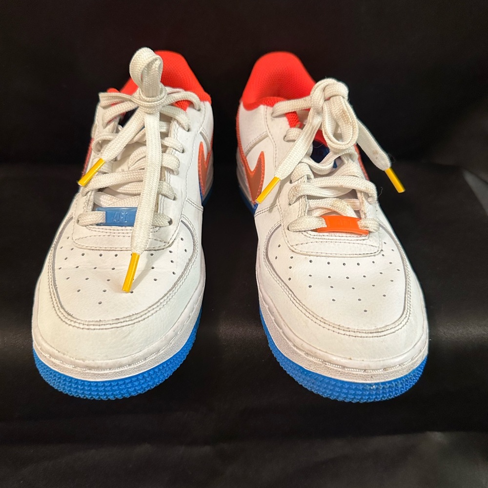 NIKE Air Force 1 LV8 Offset 3D Swoosh Sneaker